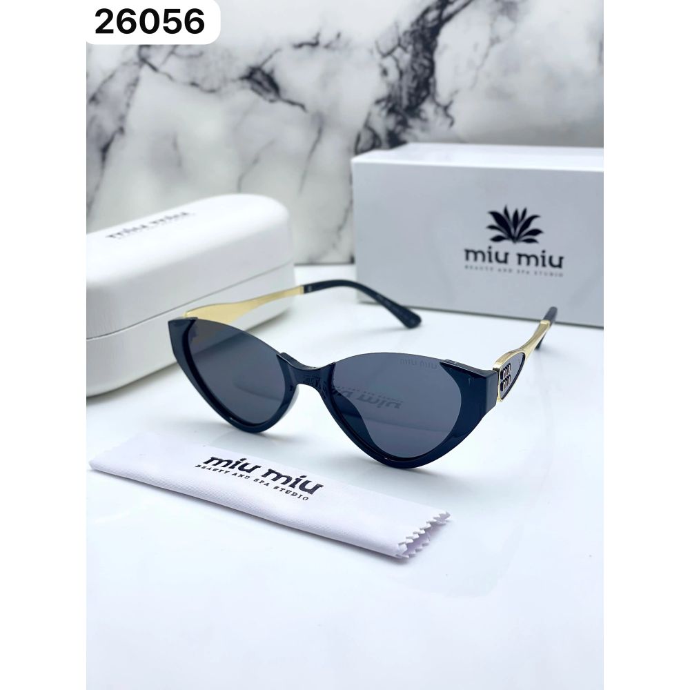 Miu Miu 26056 Gold Black