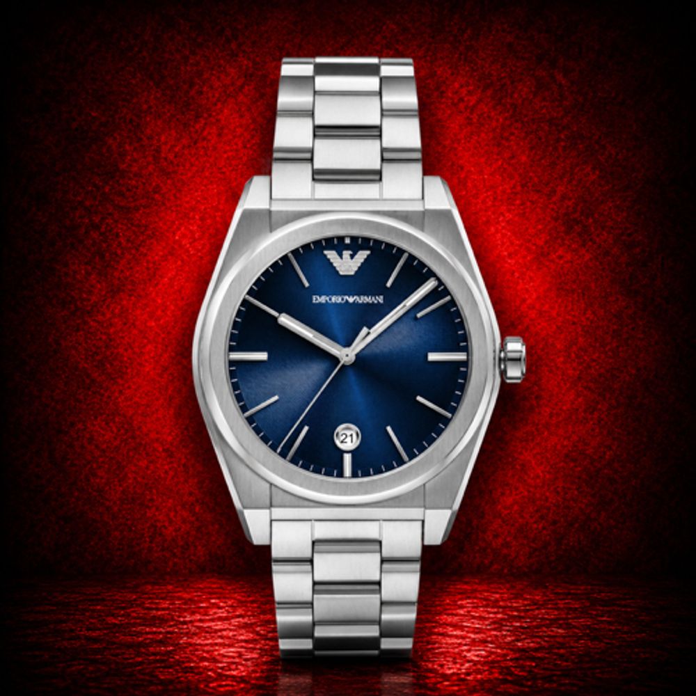 Authentic Grade Emporio arma Stainless Steel Chronograoh Watch