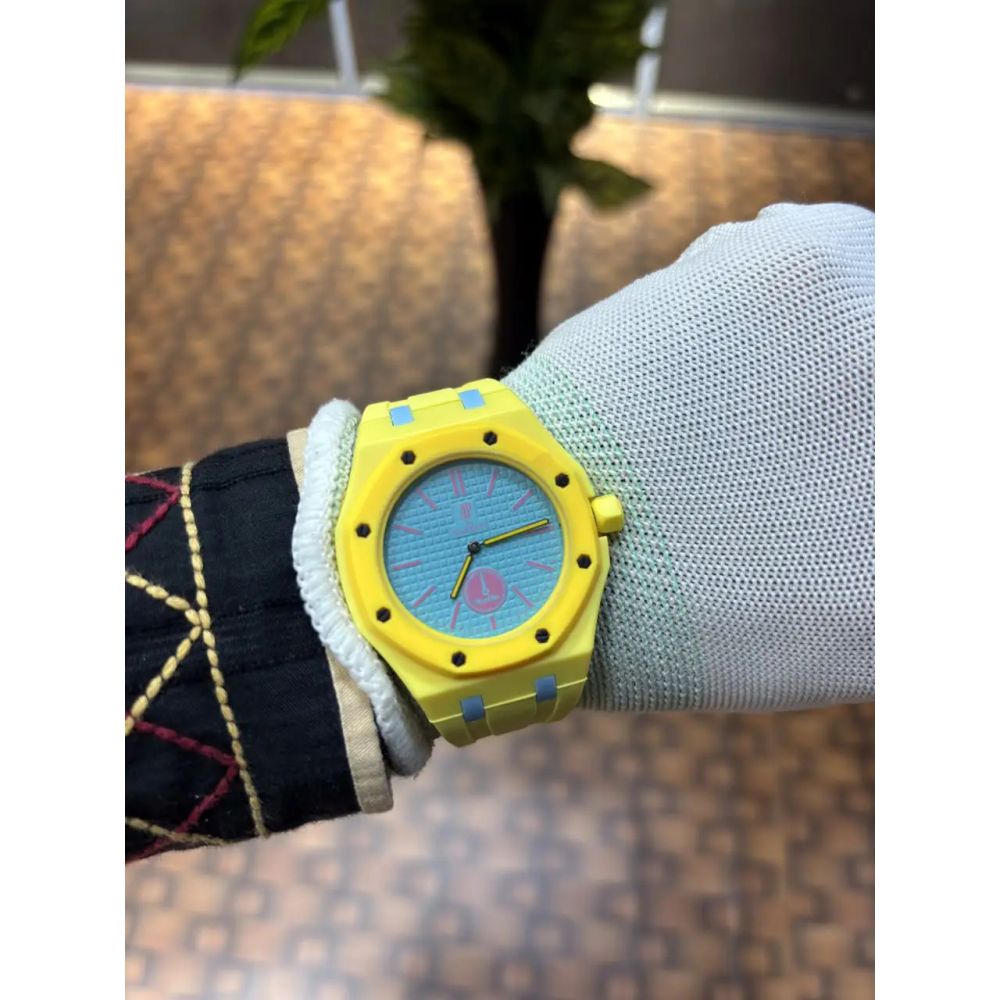 AP X SWATCH ROYAL POP WITH BOX AND SILICON STRAP