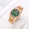 Rolee_x Oyster Perpetual Day Date Diamond Copper-Green