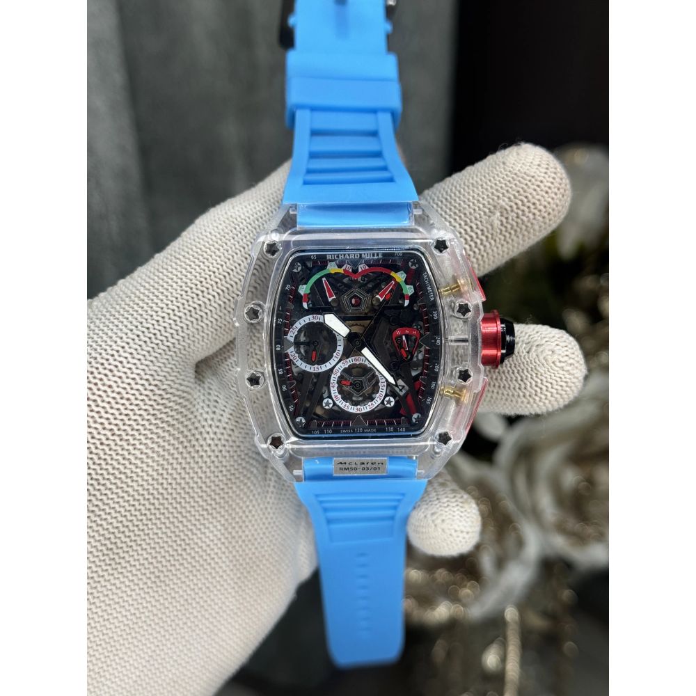 Richard Mill e x Mc Lare n Deep Sky Premium Chronograph Watch