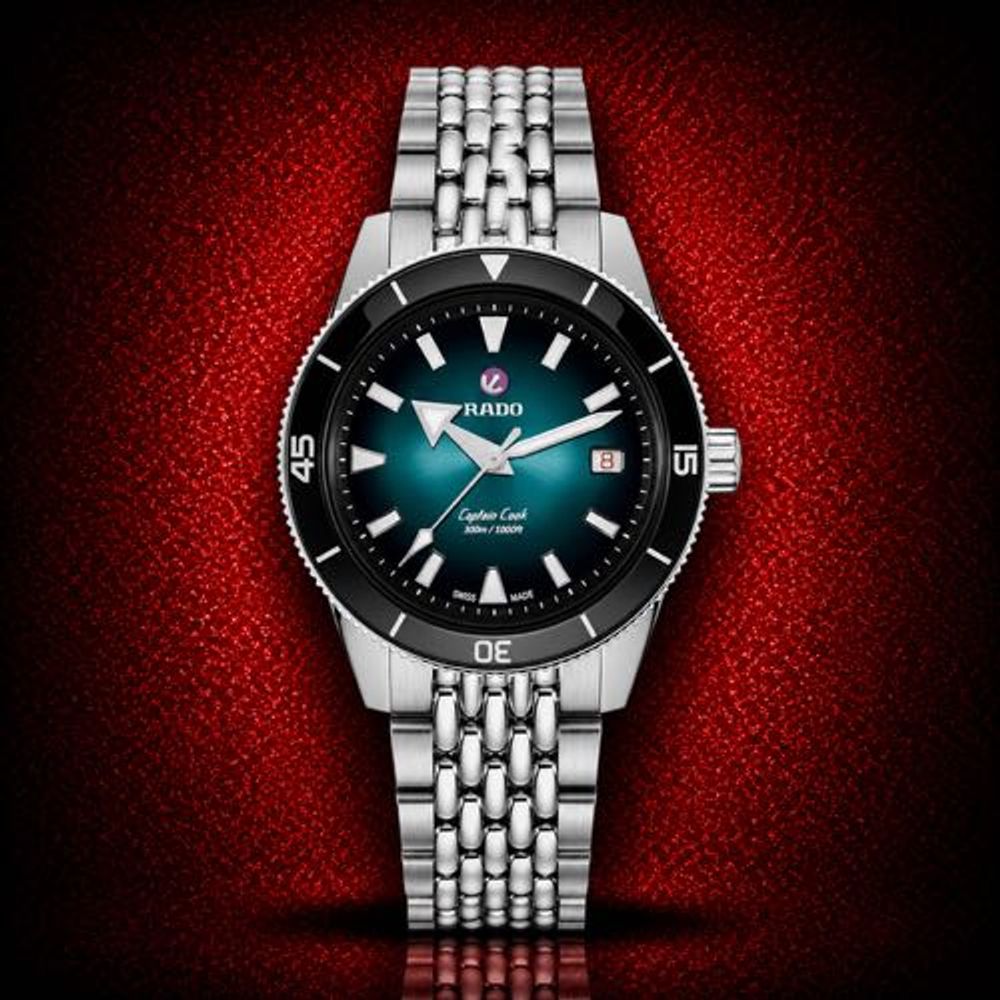 Raado Captain Cook Stainless Steel Jubilee Strap Tiffany Dial