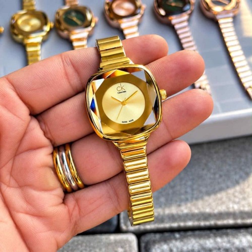 CALVIN KLINE_LADIES_GOLD
