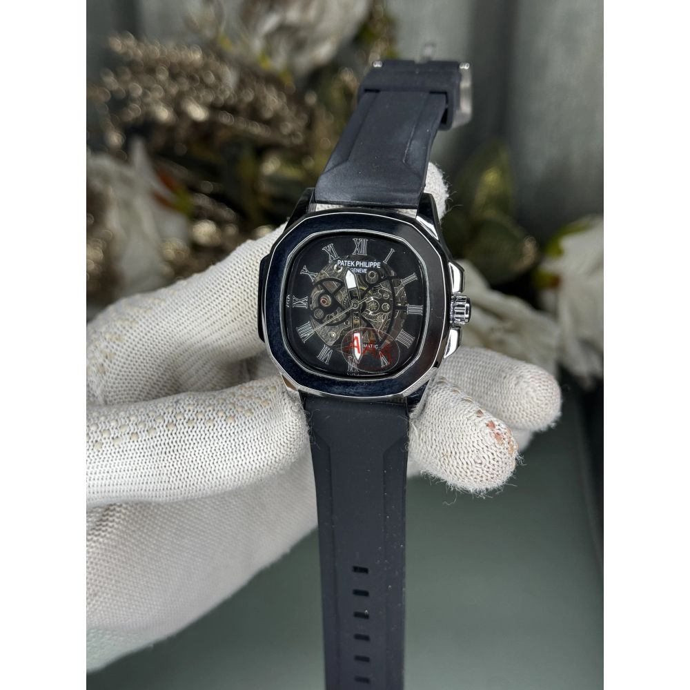 Patek Philipp e Silver Black Automatic Premium Watch