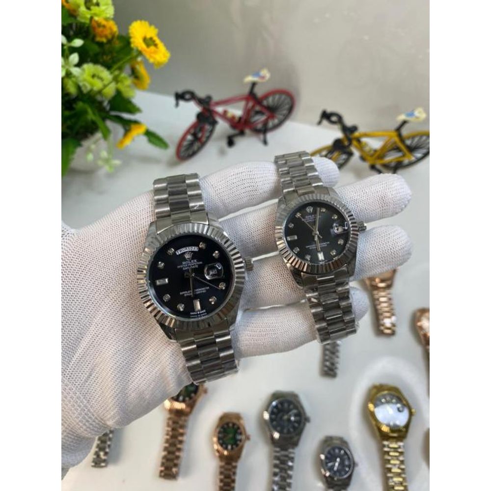ROLLEX JUST DAY DATE COUPLE WATCH