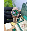 ROLLEX_DAY DATE rose gold green
