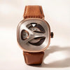 Seven Friday M-Series Square  Brown Copper White Dial