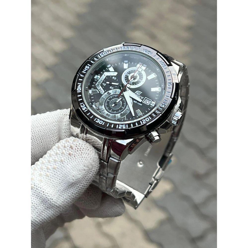 Casio Edifice Silver Black