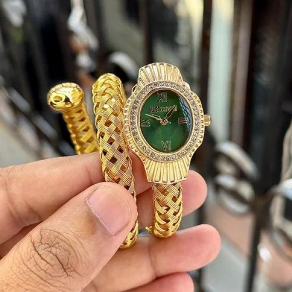 Just Cavalli gold green For Her 251
