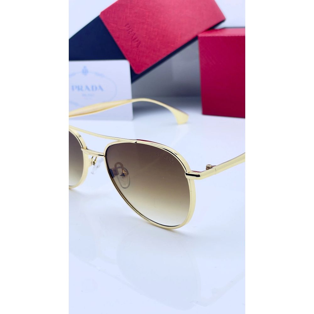 Prada 3219 gold brown