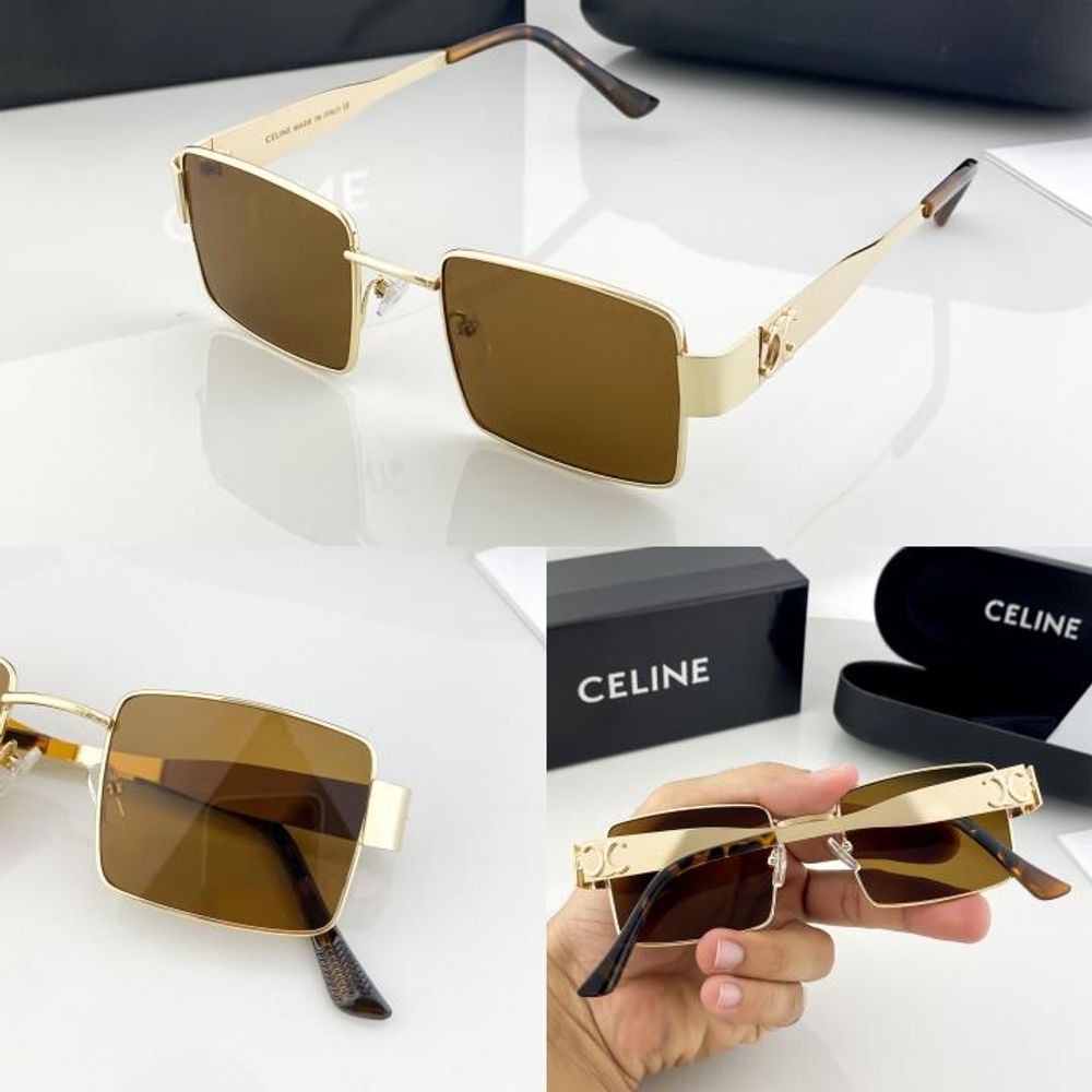 CELINE GOLD BROWN 012