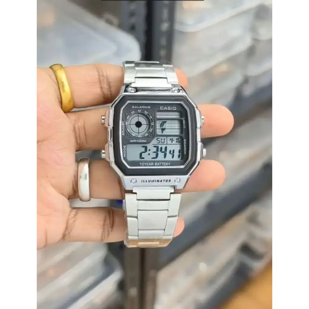 Casio  AE1200 WHD  Silver