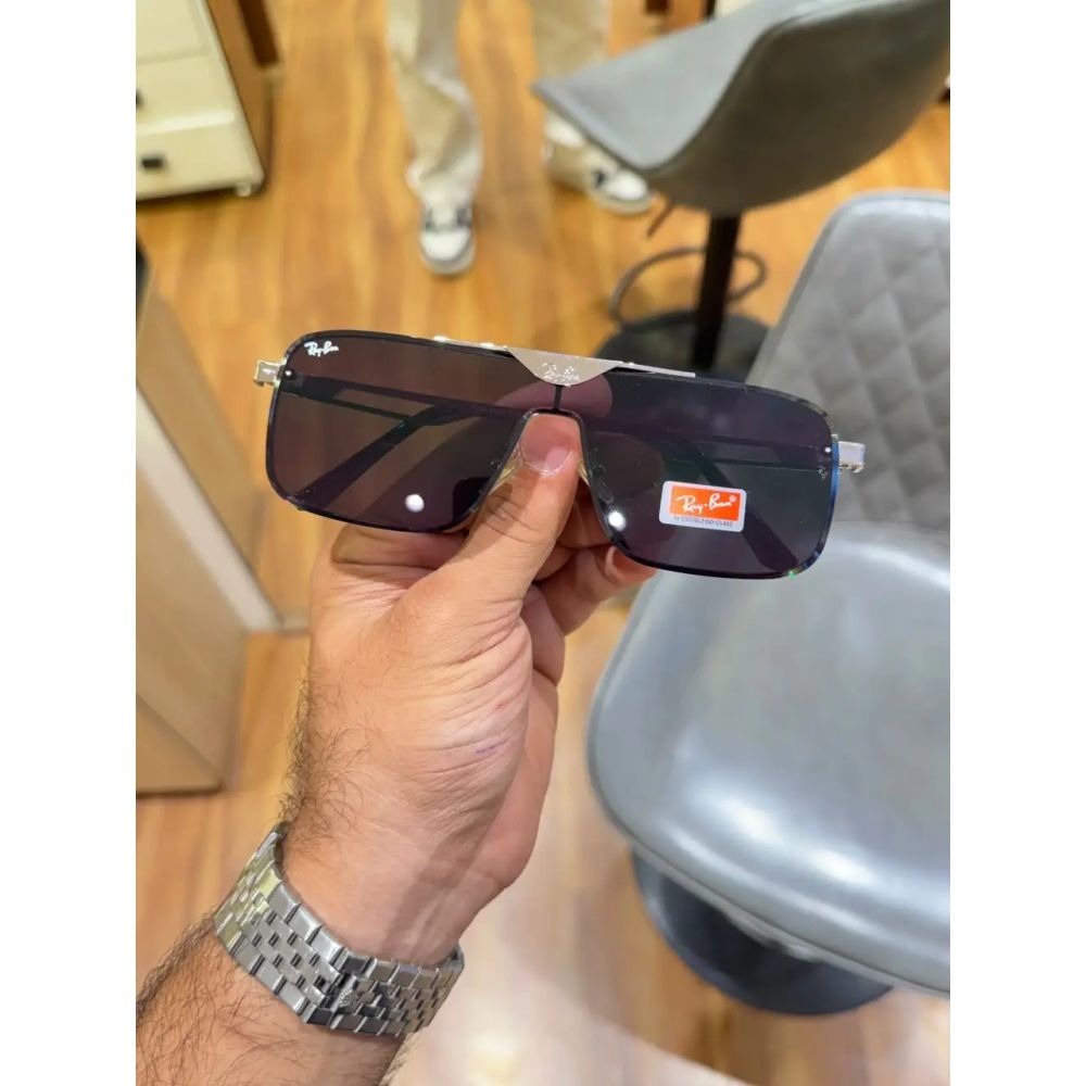 Rayban 24026 silver black