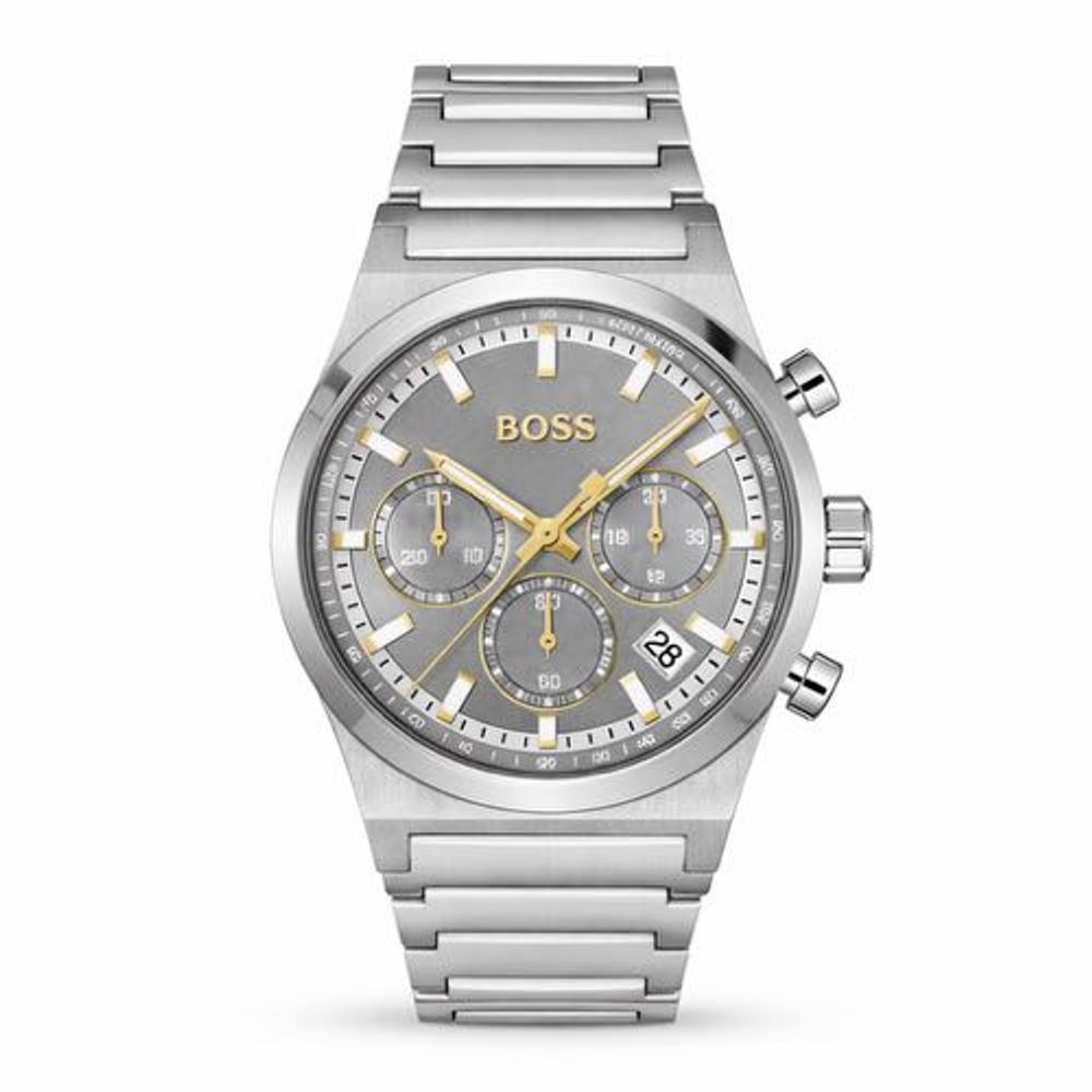 Boss Candor Chronograph Stainless Steel MenSwach