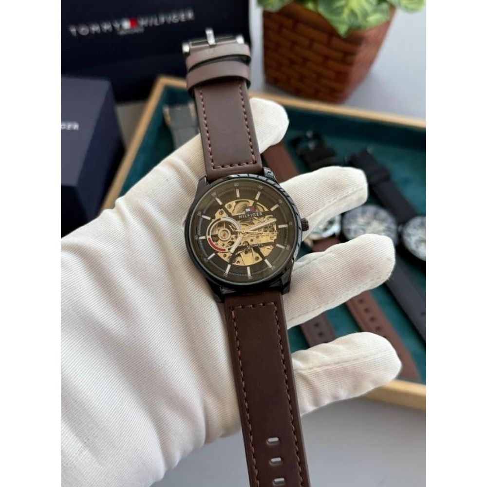 Tommy Hilfiger Automatic Leather Belt