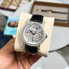 Franck Muller Round Series Diamond Set Bezel Openwork Dial