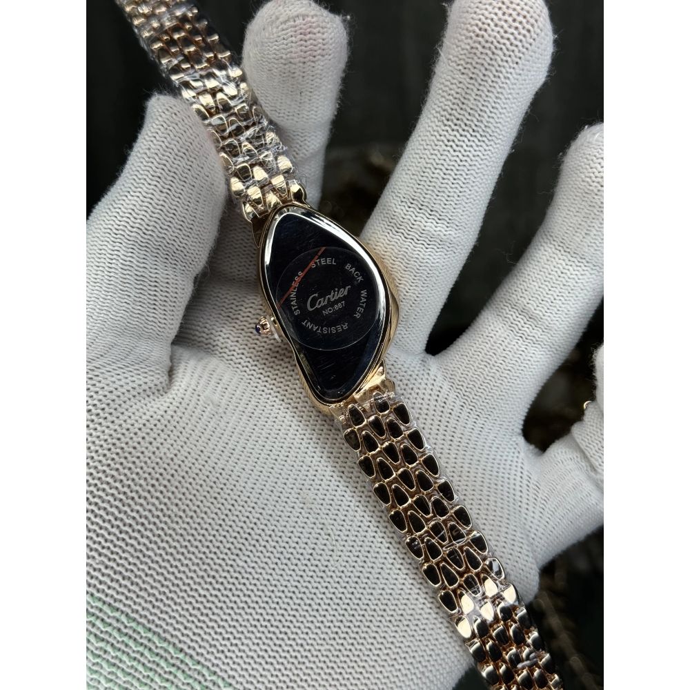 Cartie r RoseGold Green Premium Ladies Watch
