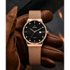 Raado classic slim Mens black copper F486