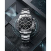 Rollex Daytona Oyster Perpetual Silver Black Dial