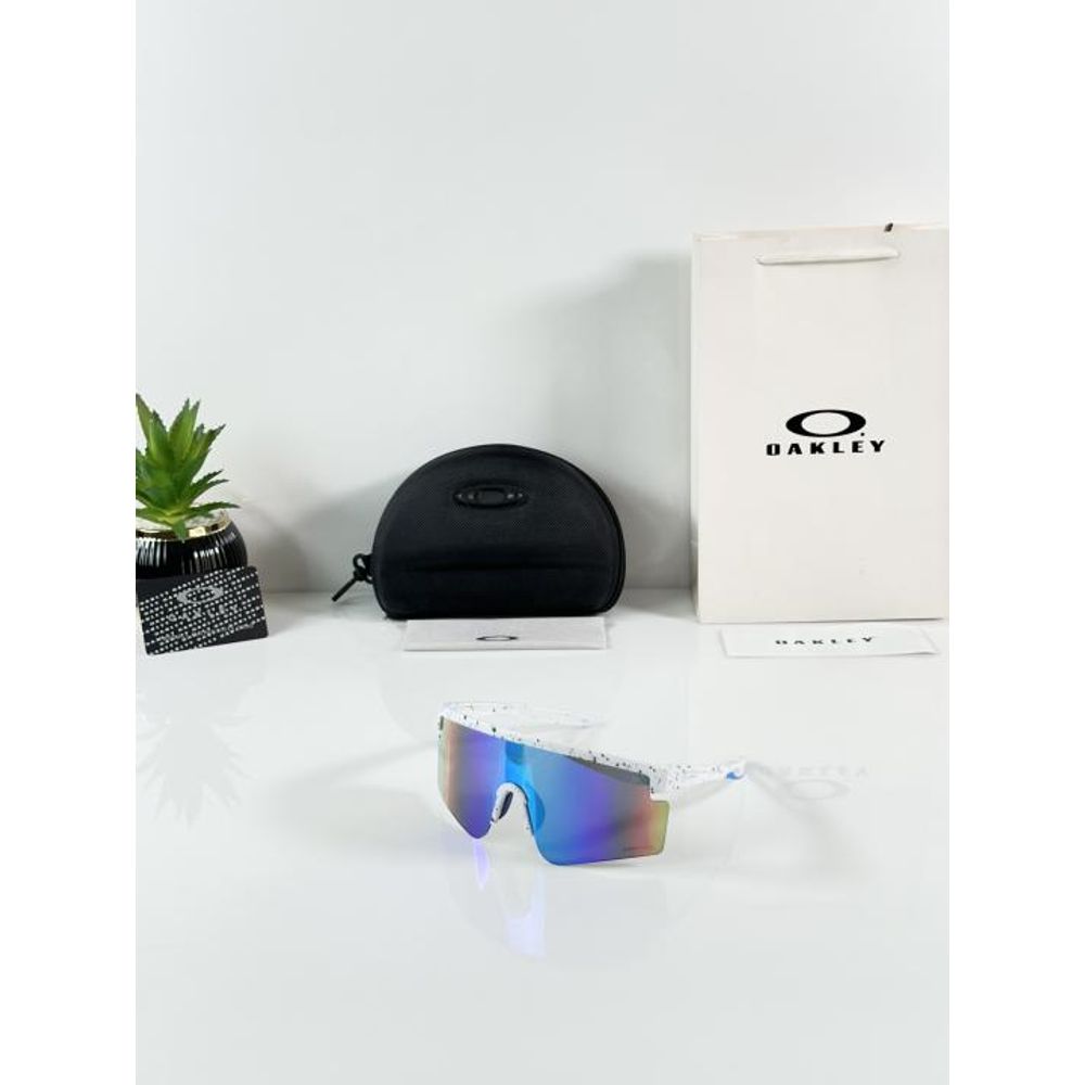 Oakly 2306 White Blue Aqua