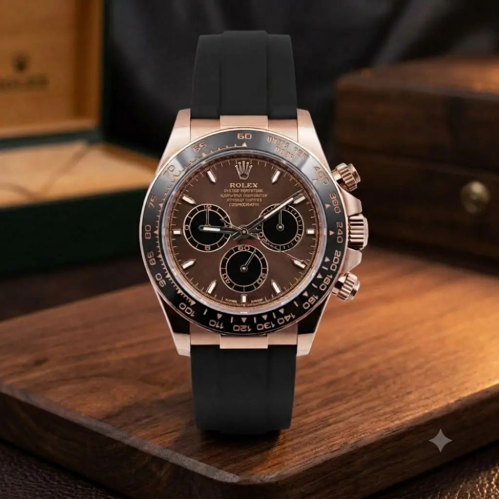 Rolex Daytona Rosegold Brown