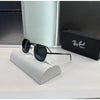 RayBan All Black Metal Premium Shades 2821