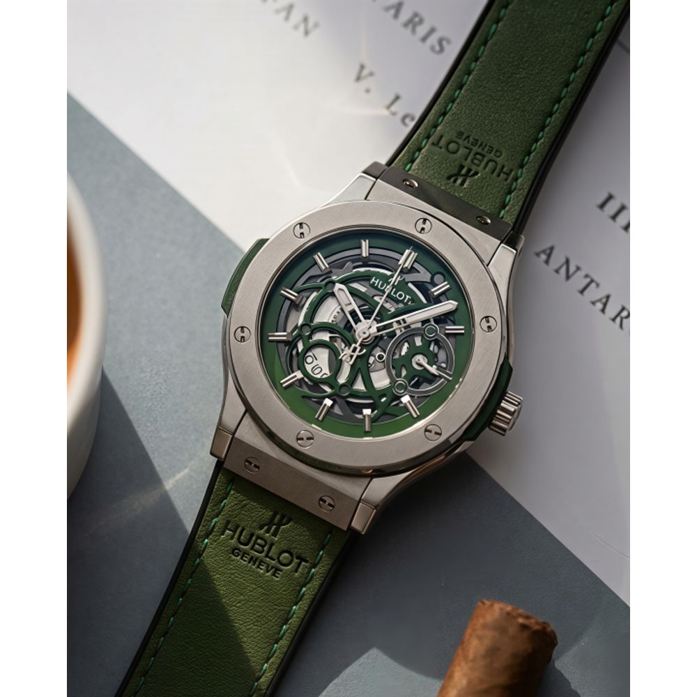 Hublot Classic Fusion Aerofusion Silver-Green