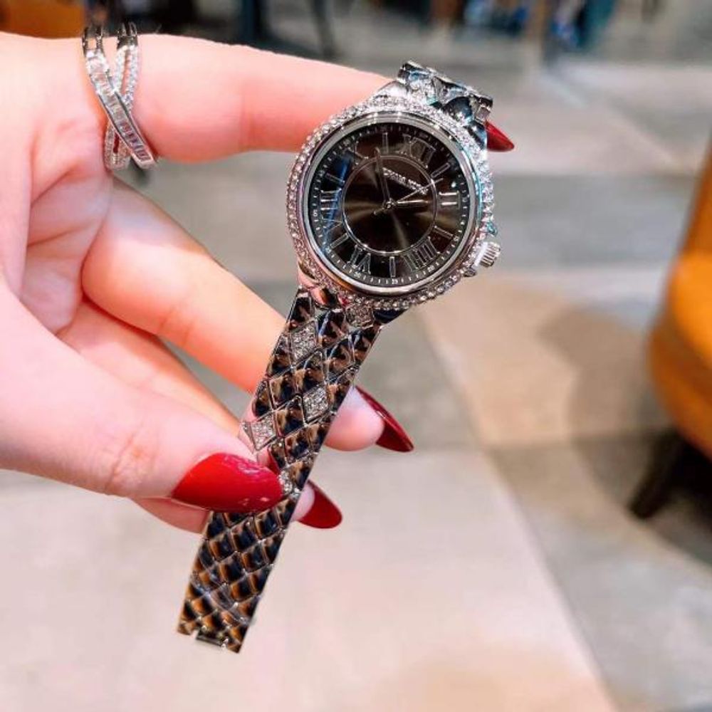 Micheal Kors Camille Sipver-Black