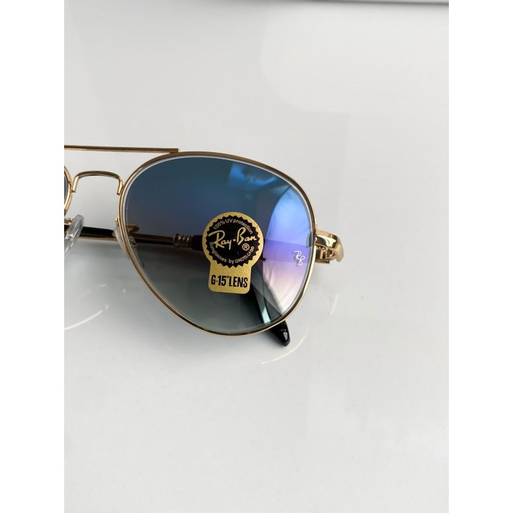 RAYBA gold blue shade 3517