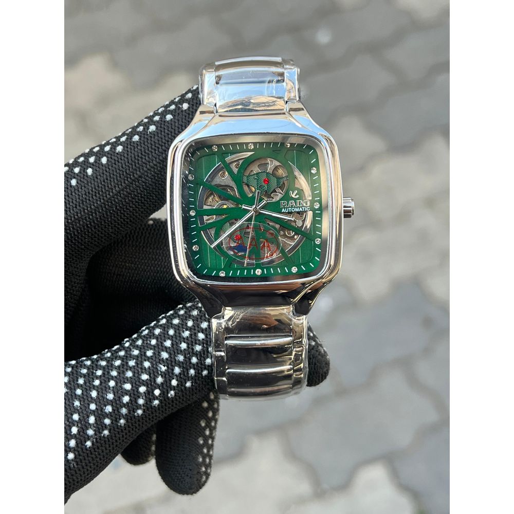 ra_do Square Silver Green