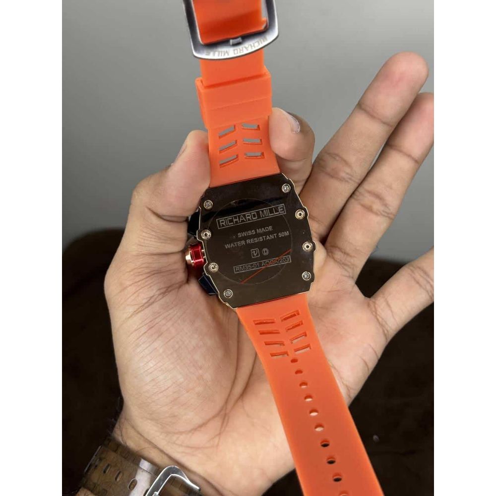 Richard Mille RM3501 Orange Chronograph Special Edition Watch