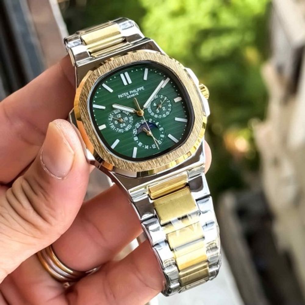 PATEK_PHILIPE_GOLD-TT-GREEN