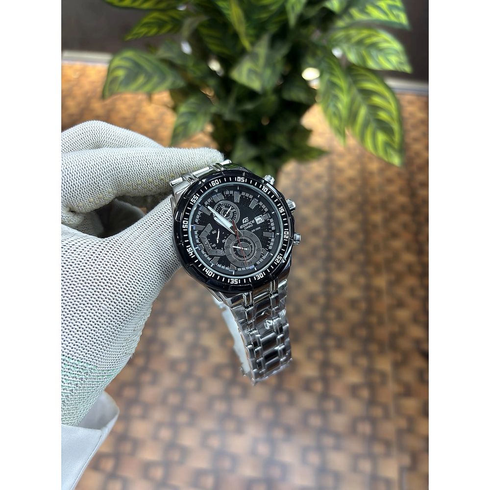 Casio Edifice Silver Black