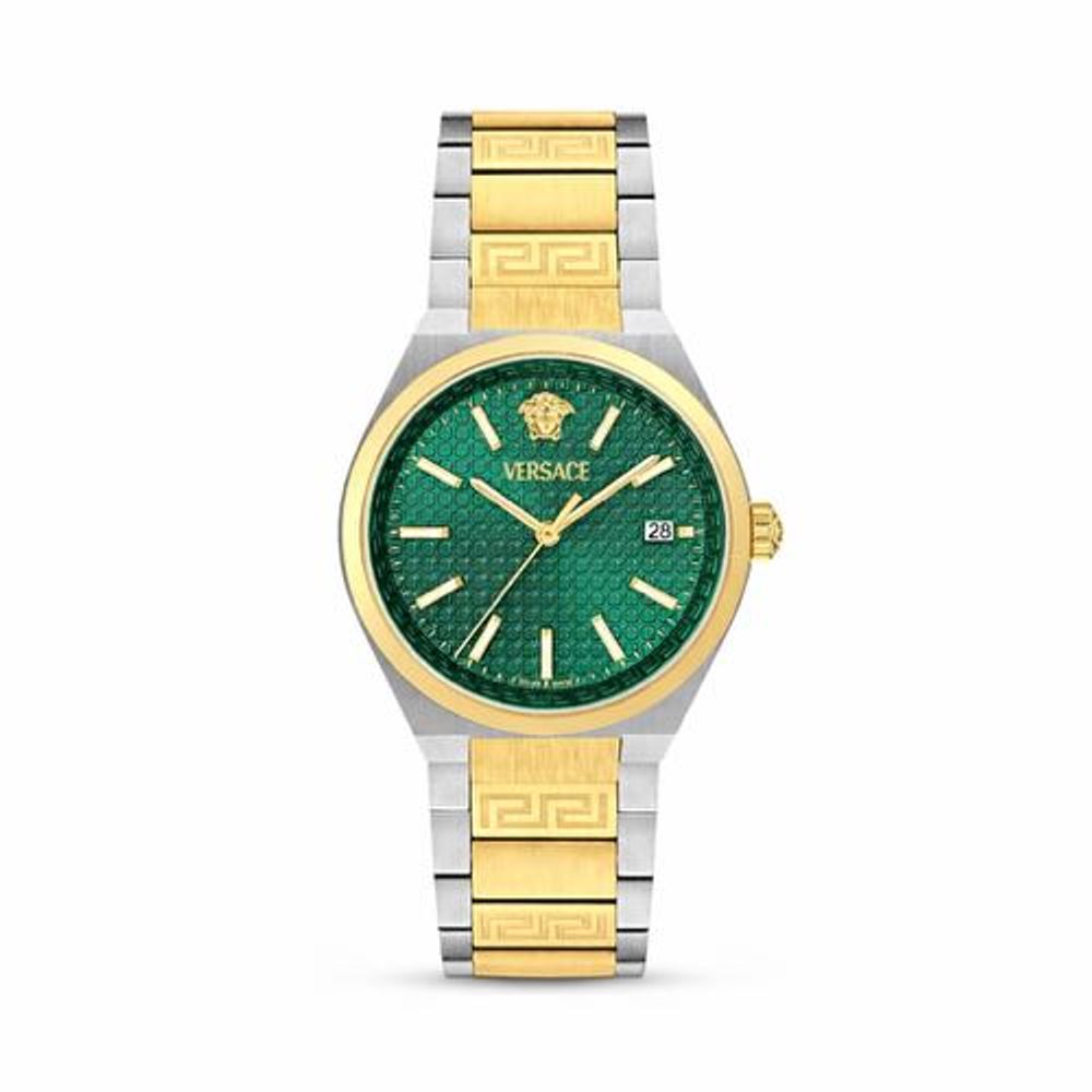 Authentic Grade Versace Auria Swiss Quartz MenSwach