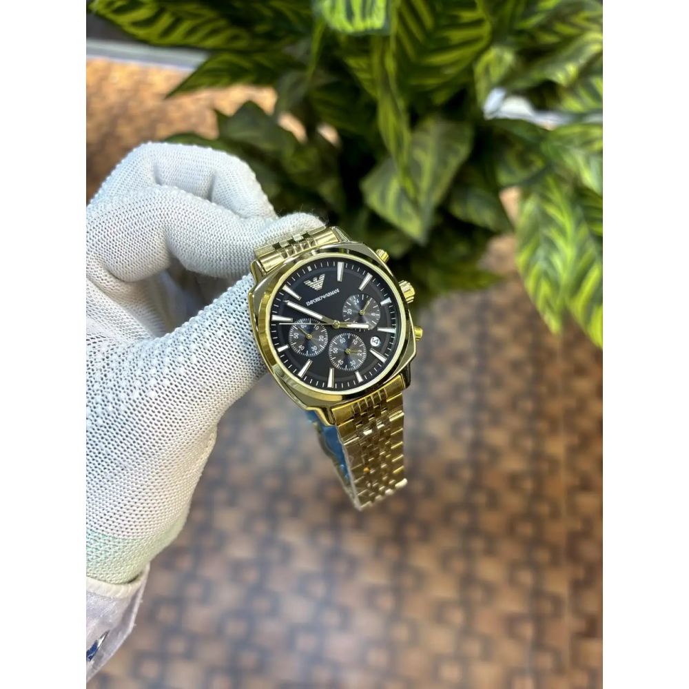 Emporio Armani Antonio Chronograph Gold