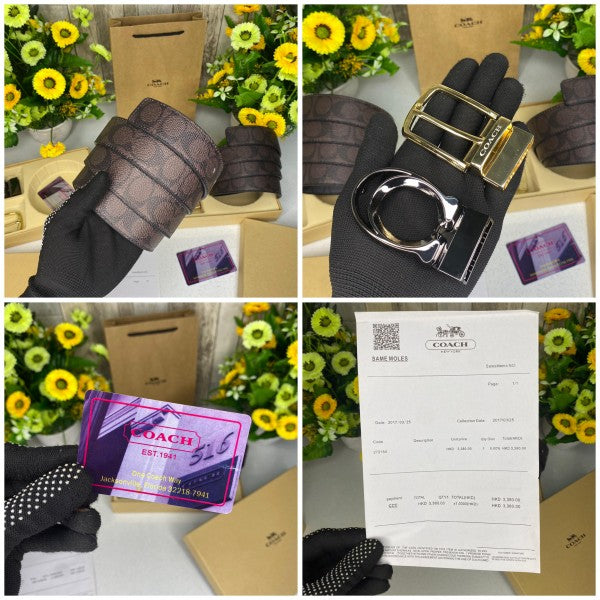 COAC_H PREMIUM BELT COMBO WID OG BOX & ACCESSORIES