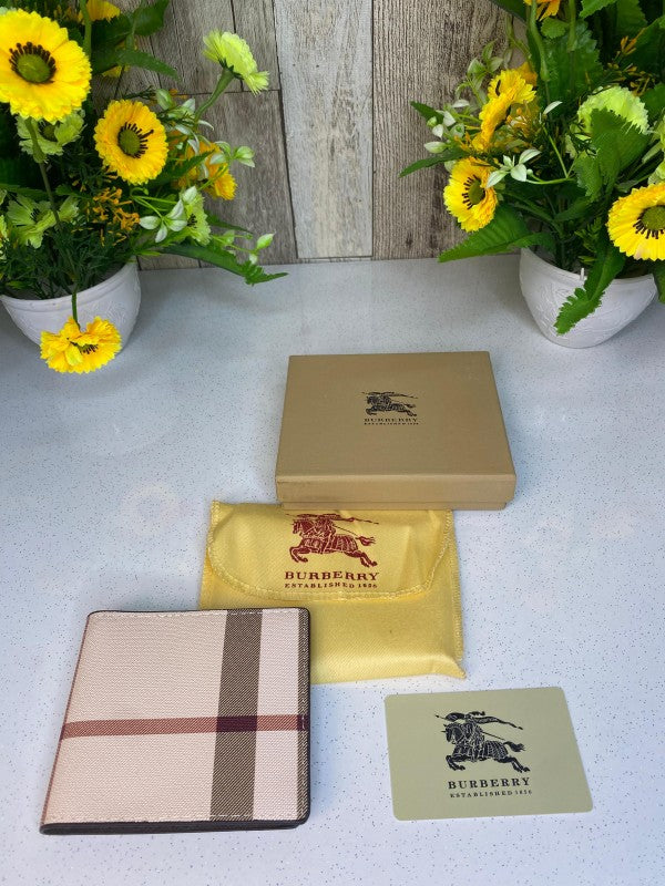 BURBER_Y WALLET WID OG BOX DUST BAG CARD 104