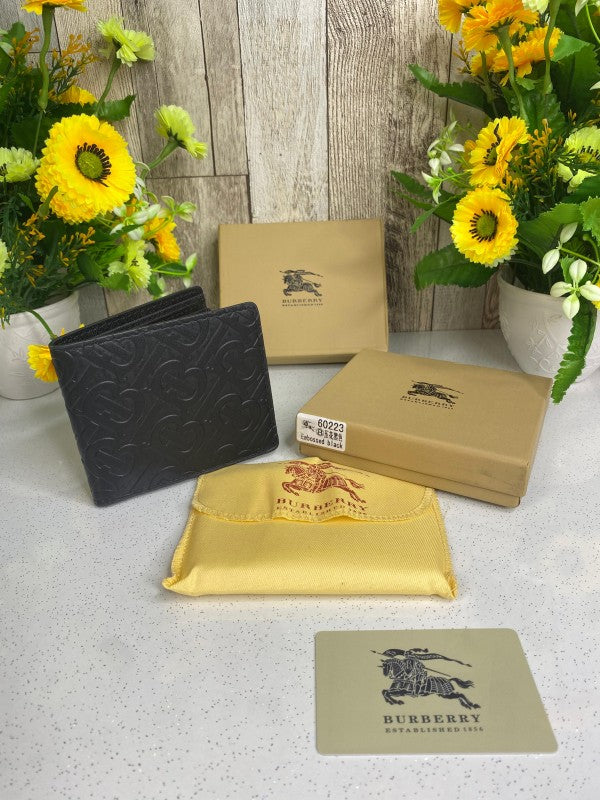 BURBER_Y WALLET WID OG BOX DUST BAG CARD 101
