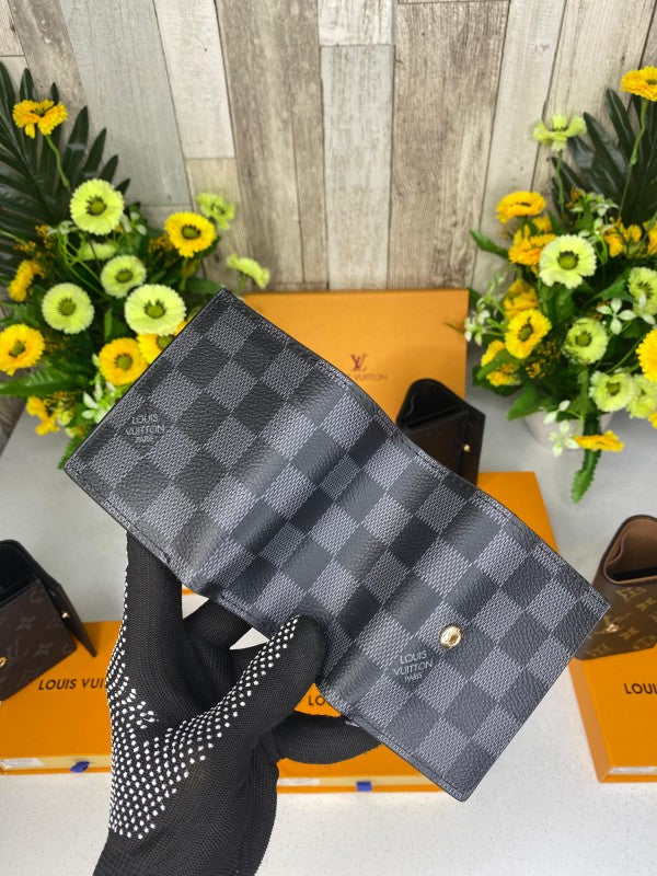LOUIS_VUITTON FOLDING WALLET WID OG BOX DUST BAG CARD 66