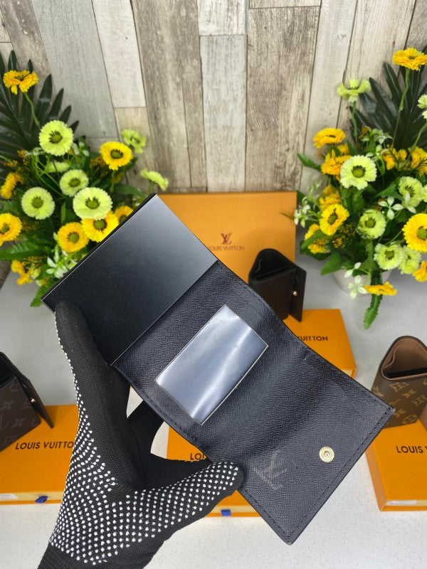 LOUIS_VUITTON FOLDING WALLET WID OG BOX DUST BAG CARD 66