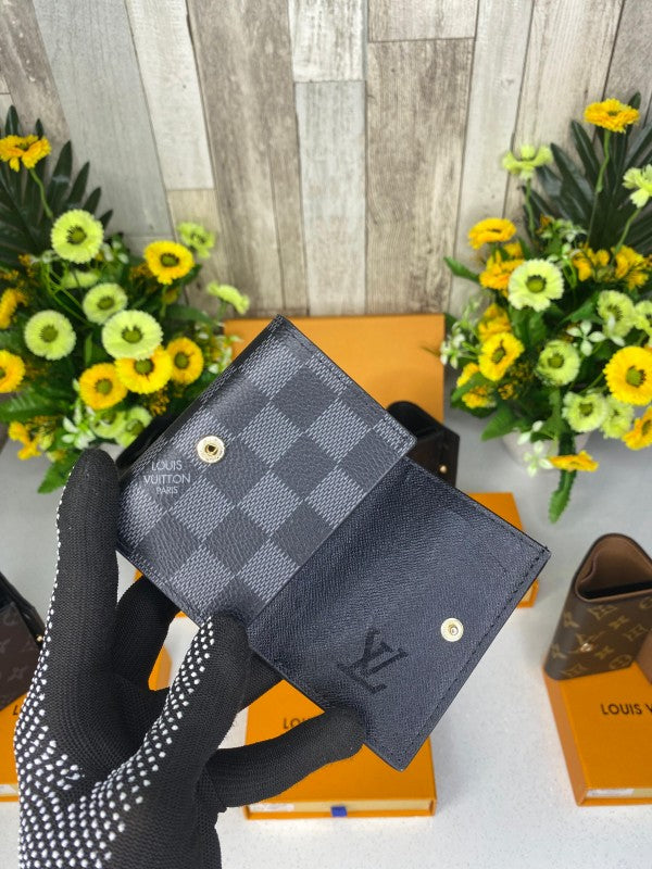 LOUIS_VUITTON FOLDING WALLET WID OG BOX DUST BAG CARD 66