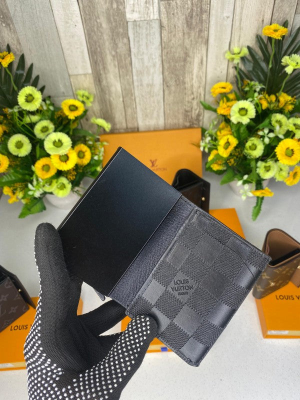 LOUIS_VUITTON FOLDING WALLET WID OG BOX DUST BAG CARD 62