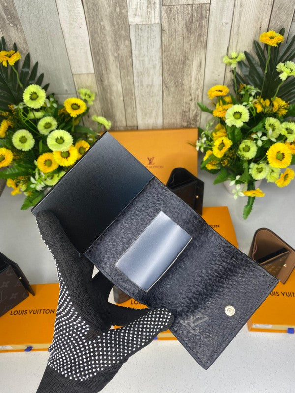 LOUIS_VUITTON FOLDING WALLET WID OG BOX DUST BAG CARD 62