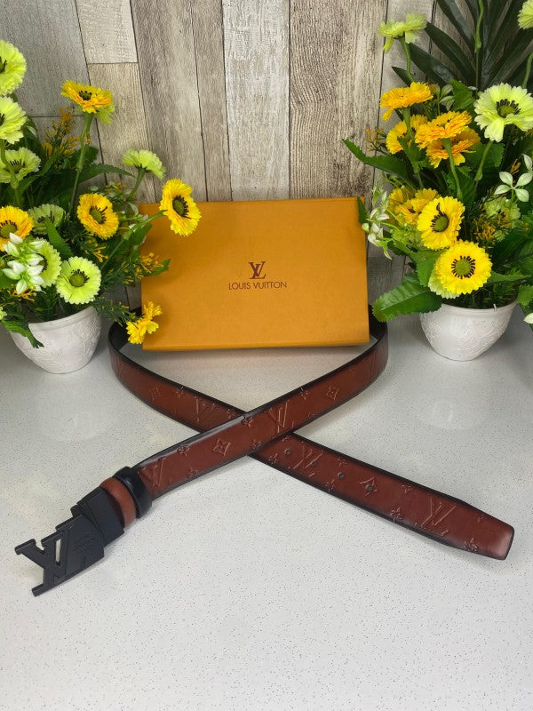 LOUIS_VUITTON BELT WID OG BOX DUST BAG CARD 180