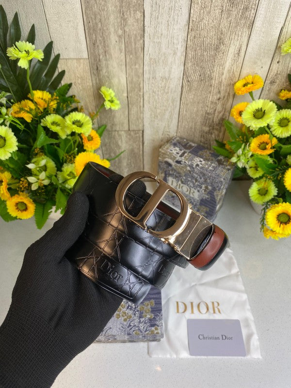 DIO_R REVERSE BELT WID OG BOX DUST BAG CARD