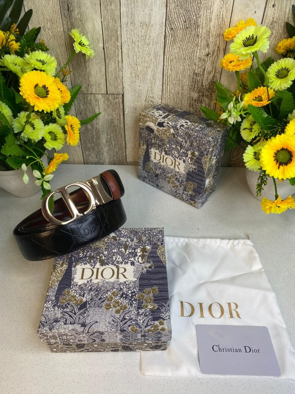 DIO_R REVERSE BELT WID OG BOX DUST BAG CARD