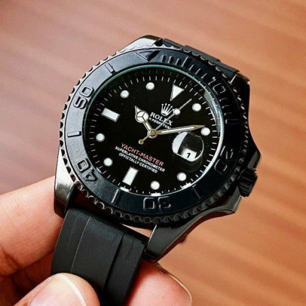 ROLLEX YACH BLACK WATCH