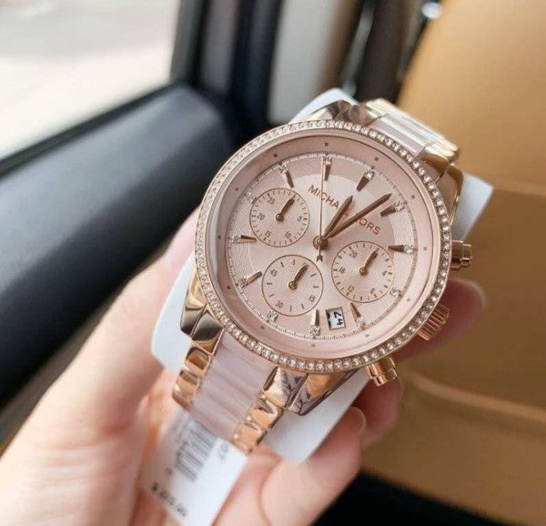 Michael_Kors_Bradshaw Mk6307 Full Pink
