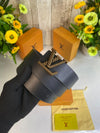 LOUIS_VUITTON EMBOSE BUCKEL BELT WID OG BOX 141