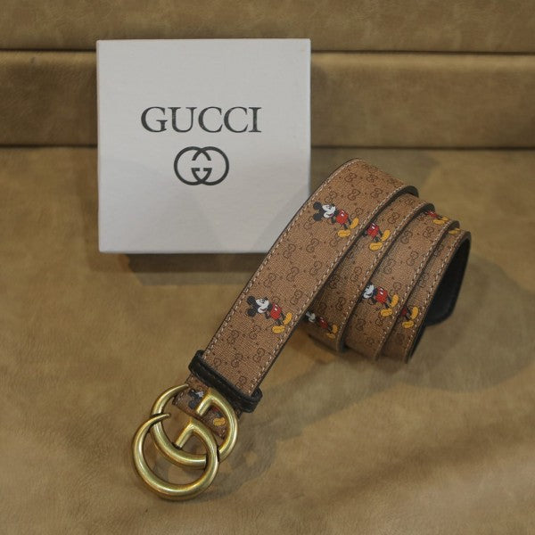 GUCC_I GG MICKEY MOUSE BELT WID OG BOX